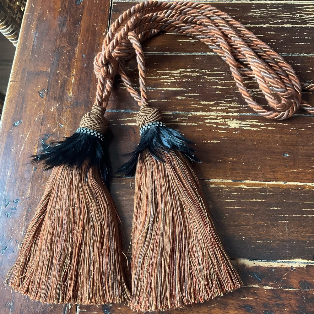 Pair of Curtain Tie backs
